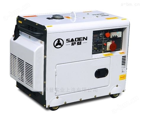 萨登7KW三相四线柴油发电机380V充电
